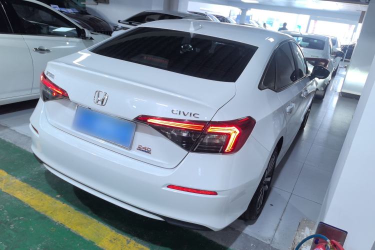 Used Honda Civic 2023 240TURBO CVT Dynamic Edition Rear Right 45 Deg