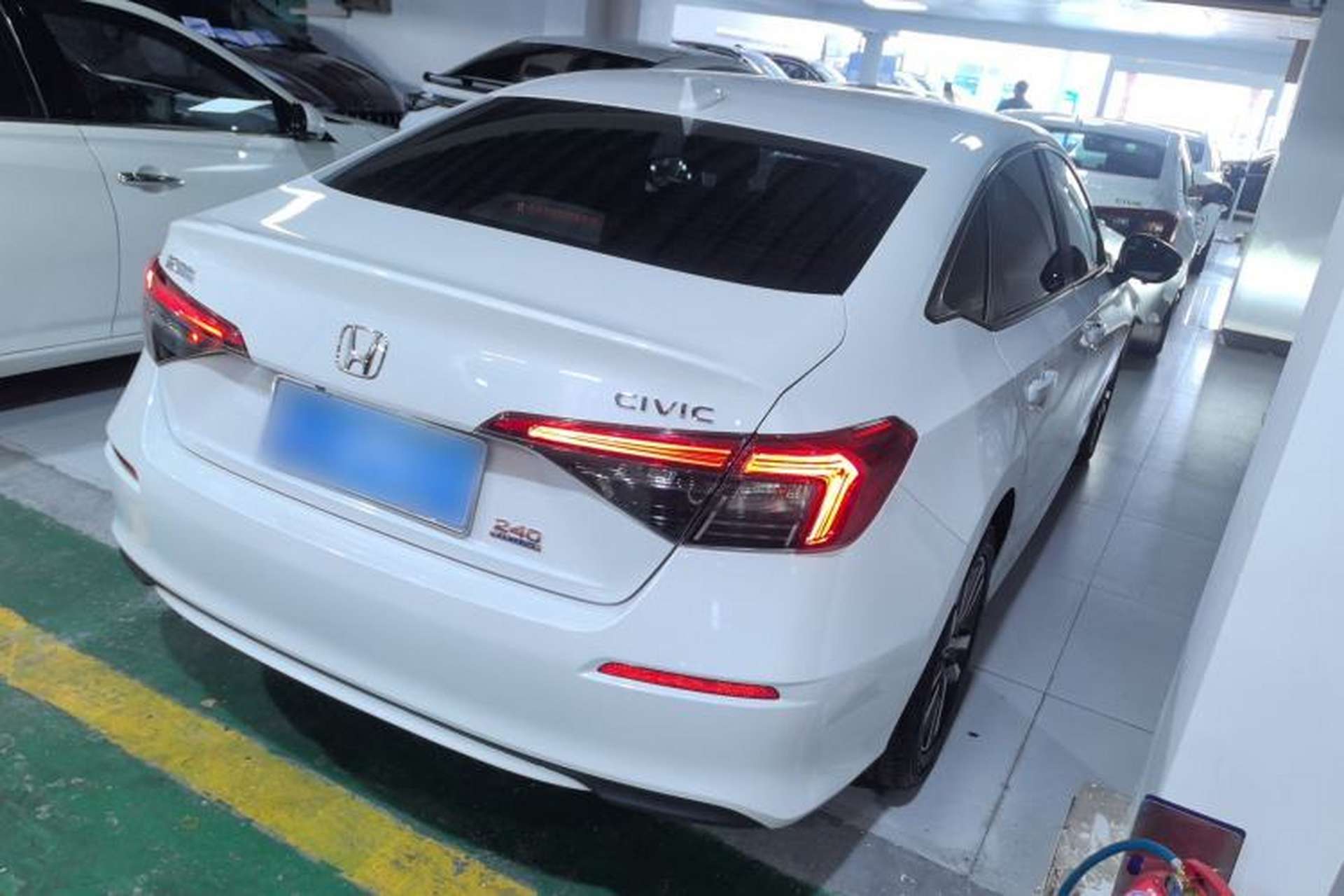Used Honda Civic 2023 240TURBO CVT Dynamic Edition Rear Right 45 Deg