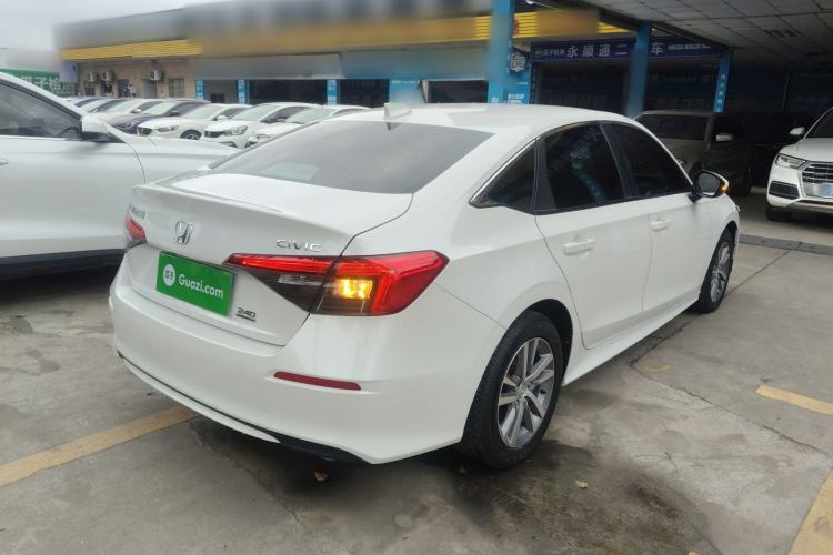 Used Honda Civic 2023 240TURBO CVT Dynamic Edition Rear Right 45 Deg