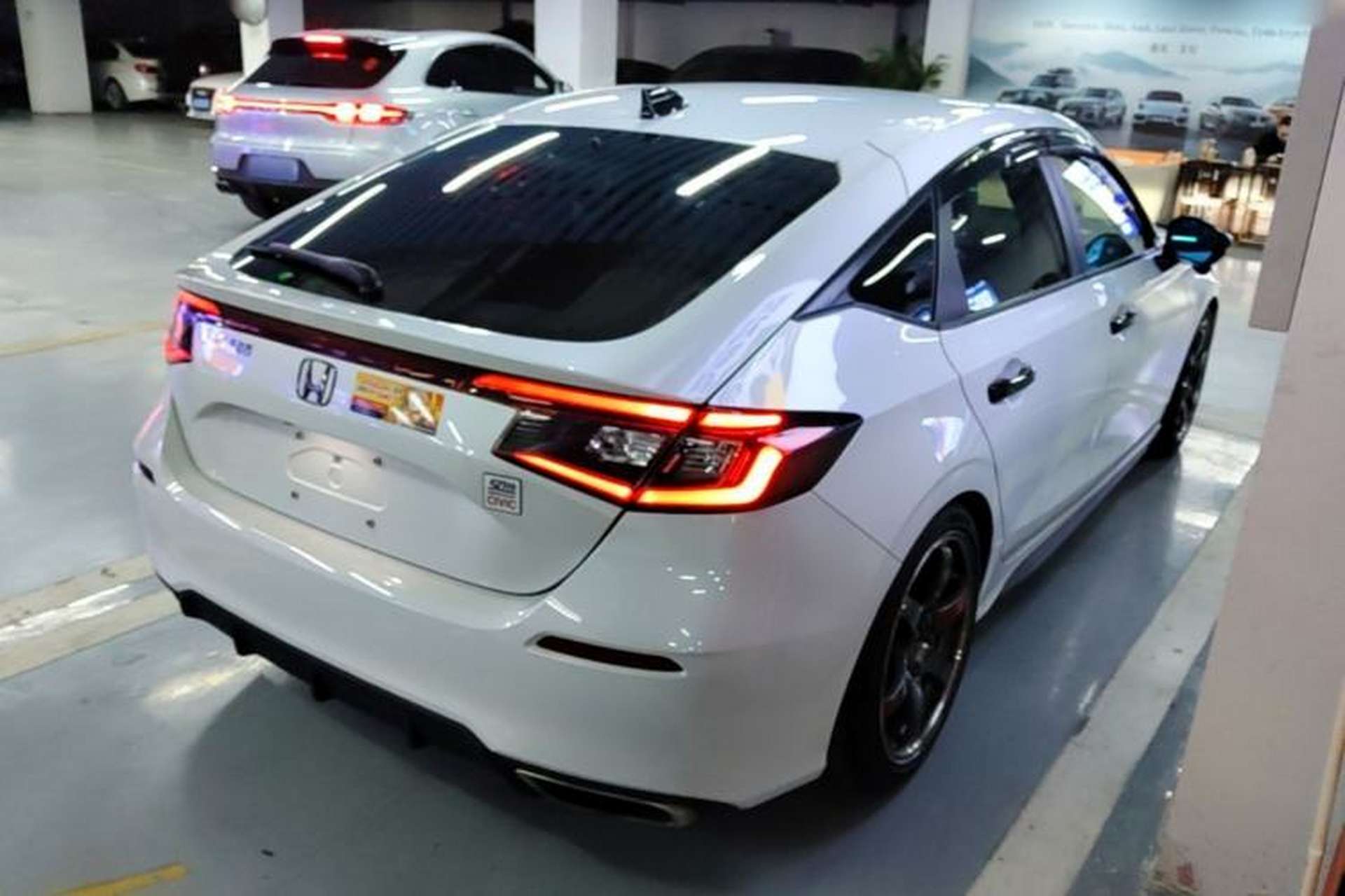 Used Honda Civic 2023 HATCHBACK 240TURBO Manual Extreme Edition Rear Right 45 Deg