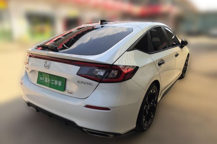 Used Honda Civic 2023 HATCHBACK 240TURBO CVT Extreme Edition Rear Right 45 Deg