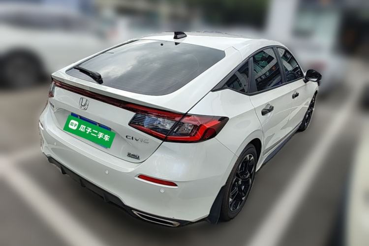 Used Honda Civic 2023 HATCHBACK 240TURBO CVT Extreme Edition Rear Right 45 Deg