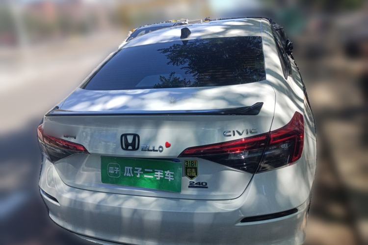 Used Honda Civic 2023 240TURBO CVT Dynamic · Center Stage Special Edition Rear
