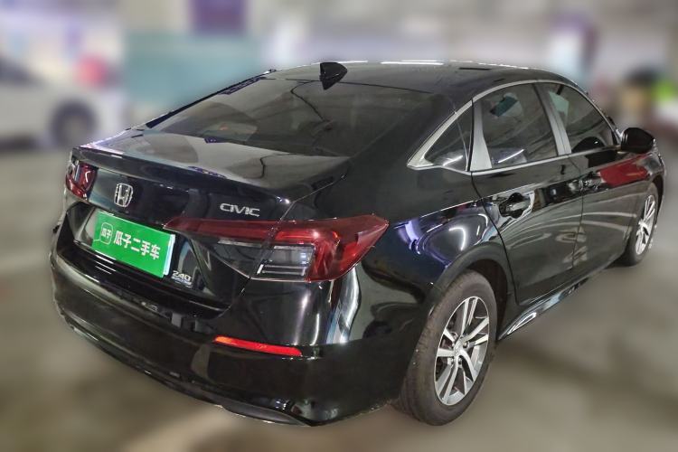 Used Honda Civic 2025 240TURBO CVT Smart & Fun Plus Rear Right 45 Deg
