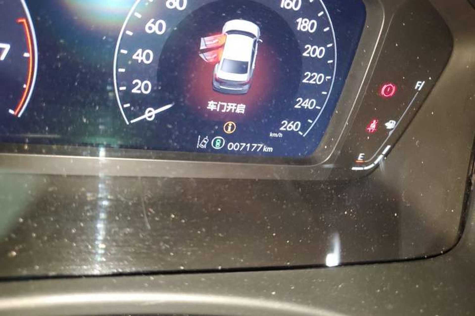 Used Honda Civic 2025 240TURBO CVT Smart & Fun Plus Odometer Close Up