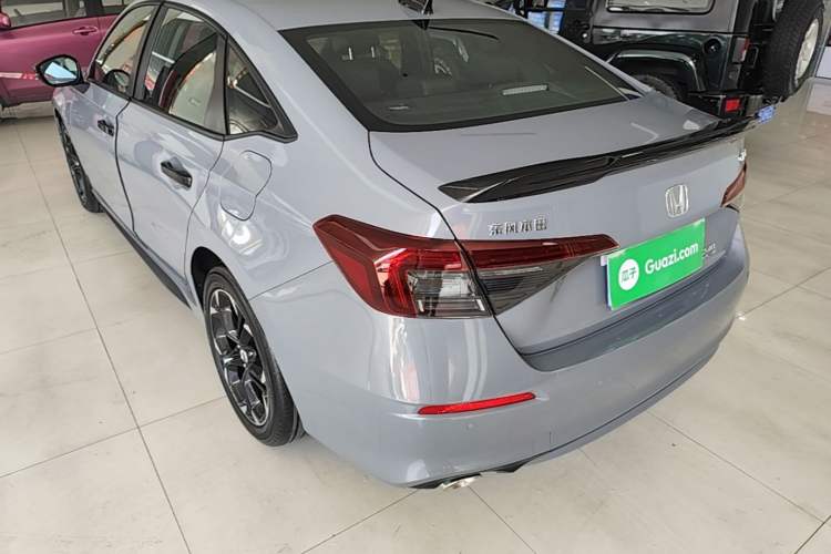 Used Honda Civic 2025 240TURBO CVT SmartFun Pro Rear Left 45 Deg