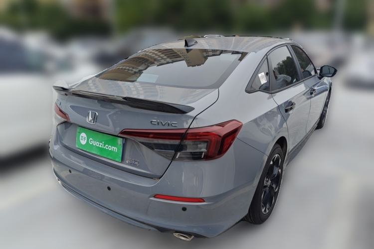 Used Honda Civic 2025 240TURBO CVT SmartFun Pro Rear Right 45 Deg