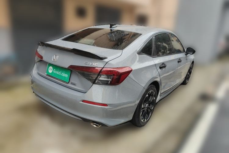 Used Honda Civic 2025 240TURBO CVT SmartFun Pro Rear Right 45 Deg