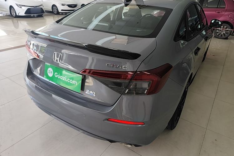 Used Honda Civic 2025 240TURBO CVT SmartFun Pro Rear Right 45 Deg