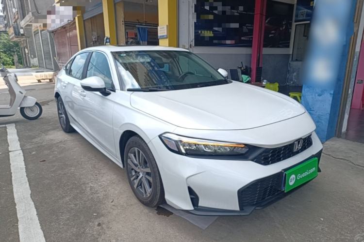 Used Honda Civic 2025 240TURBO CVT Smart & Fun Plus Front Right 45 Deg