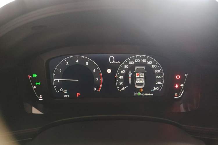 Used Honda Civic 2025 240TURBO CVT SmartFun Pro Instrument Cluster
