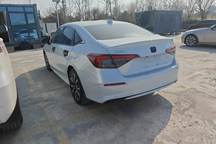 Used Honda Civic 2025 2.0L eHEV Hybrid Plus Rear Left 45 Deg