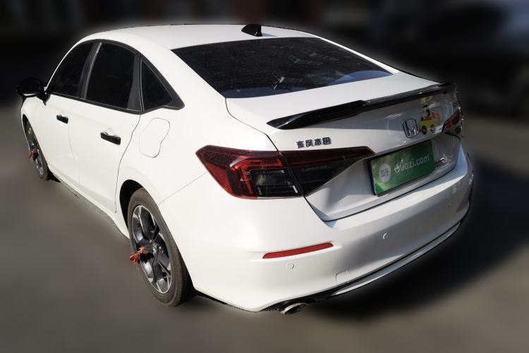 Used Honda Civic 2025 240TURBO CVT SmartFun Pro Rear Left 45 Deg