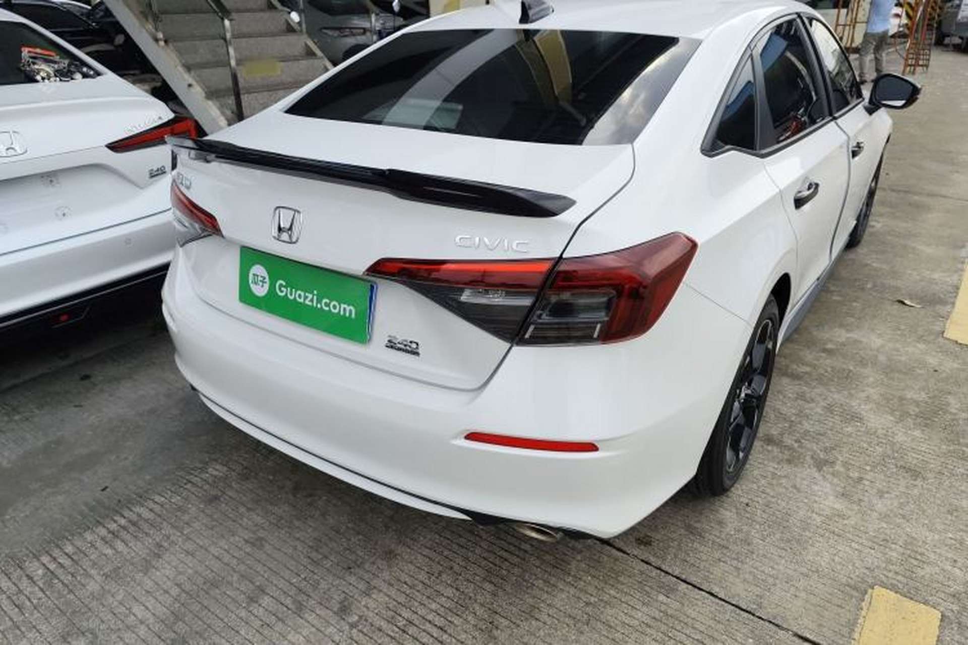 Used Honda Civic 2025 240TURBO CVT SmartFun Pro Rear Right 45 Deg
