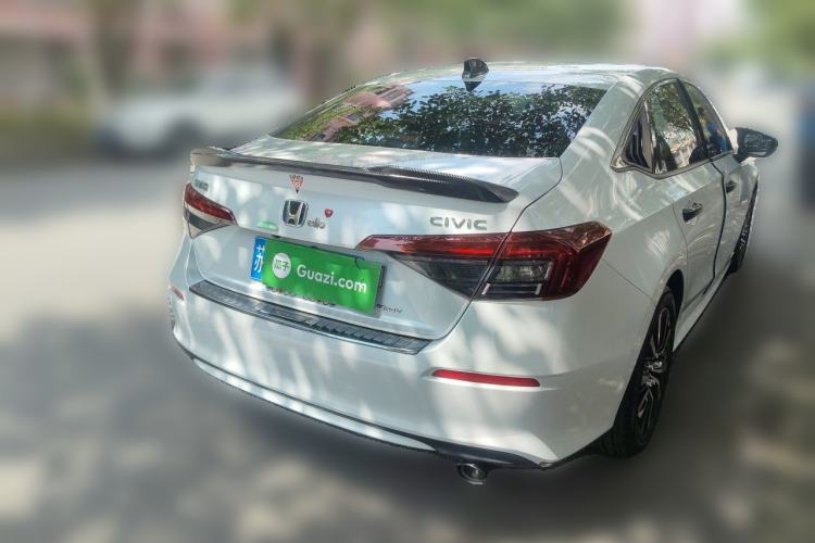 Used Honda Civic 2025 2.0L eHEV Hybrid Plus Rear Right 45 Deg