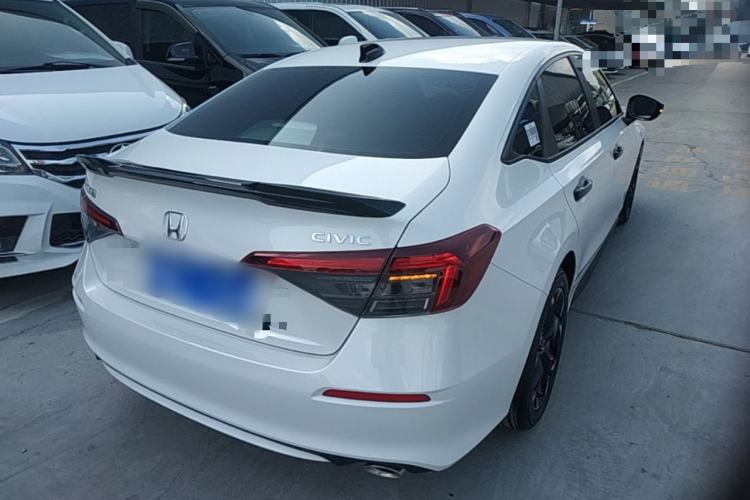 Used Honda Civic 2025 240TURBO CVT SmartFun Pro Rear Right 45 Deg