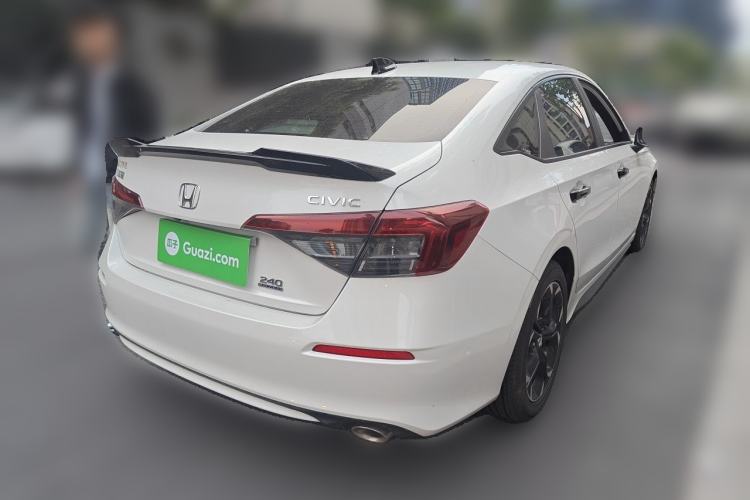 Used Honda Civic 2025 240TURBO CVT SmartFun Pro Rear Right 45 Deg