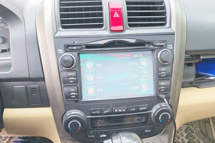 Used Honda CR-V 2007 2.4L automatic four-wheel drive luxury edition Audio And AC Panel