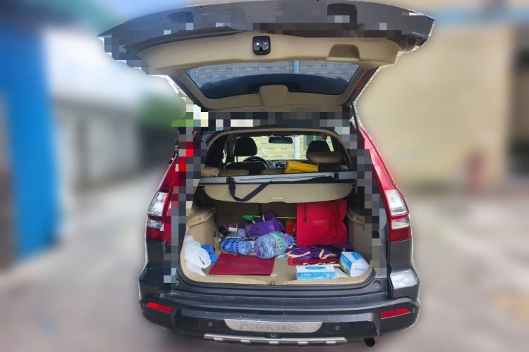 Used Honda CR-V 2007 2.4L automatic four-wheel drive luxury edition Trunk