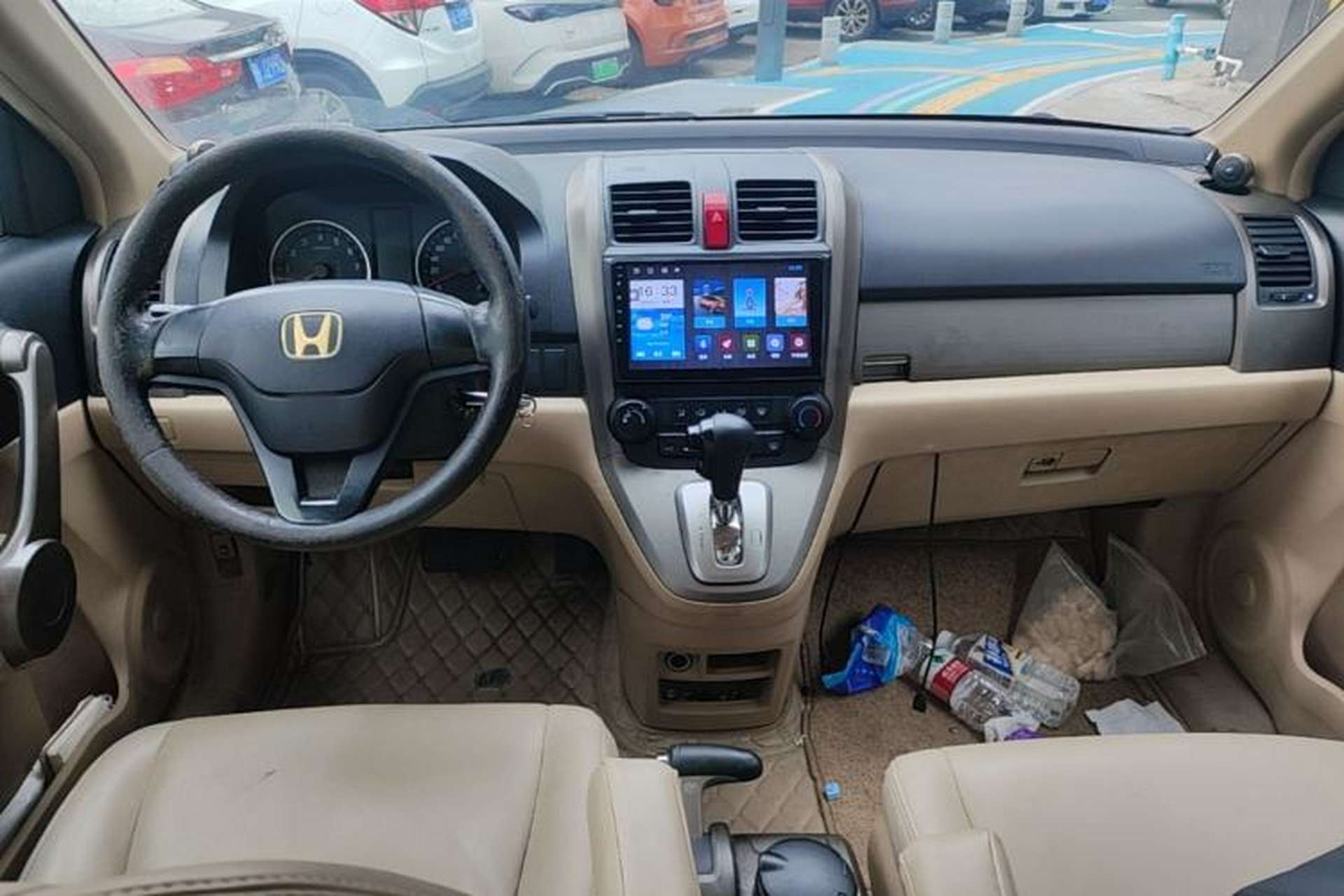 Used Honda CR-V 2008 2.0L automatic two-wheel drive urban version Center Console