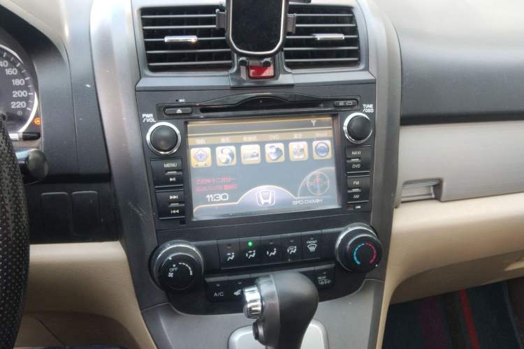 Used Honda CR-V 2010 2.0L Automatic Four-Wheel Drive Classic Edition Audio And AC Panel