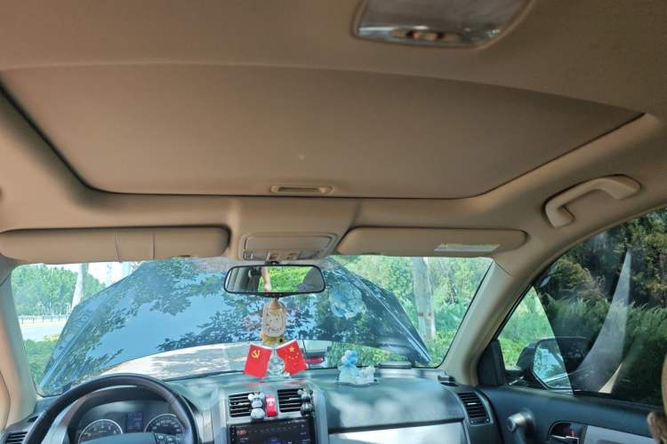 Used Honda CR-V 2010 2.4L automatic four-wheel drive luxury version Headliner
