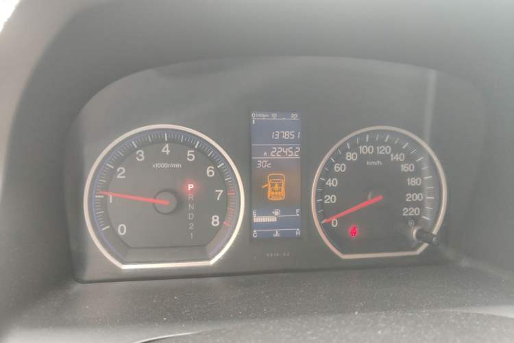 Used Honda CR-V 2010 2.0L automatic two-wheel drive urban version Odometer Close Up