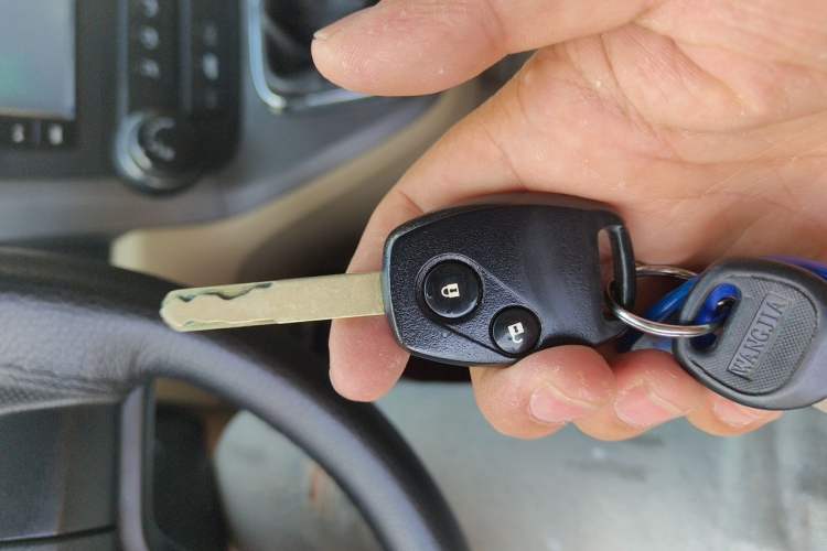 Used Honda CR-V 2010 2.0L manual two-wheel drive urban version Vehicle Key