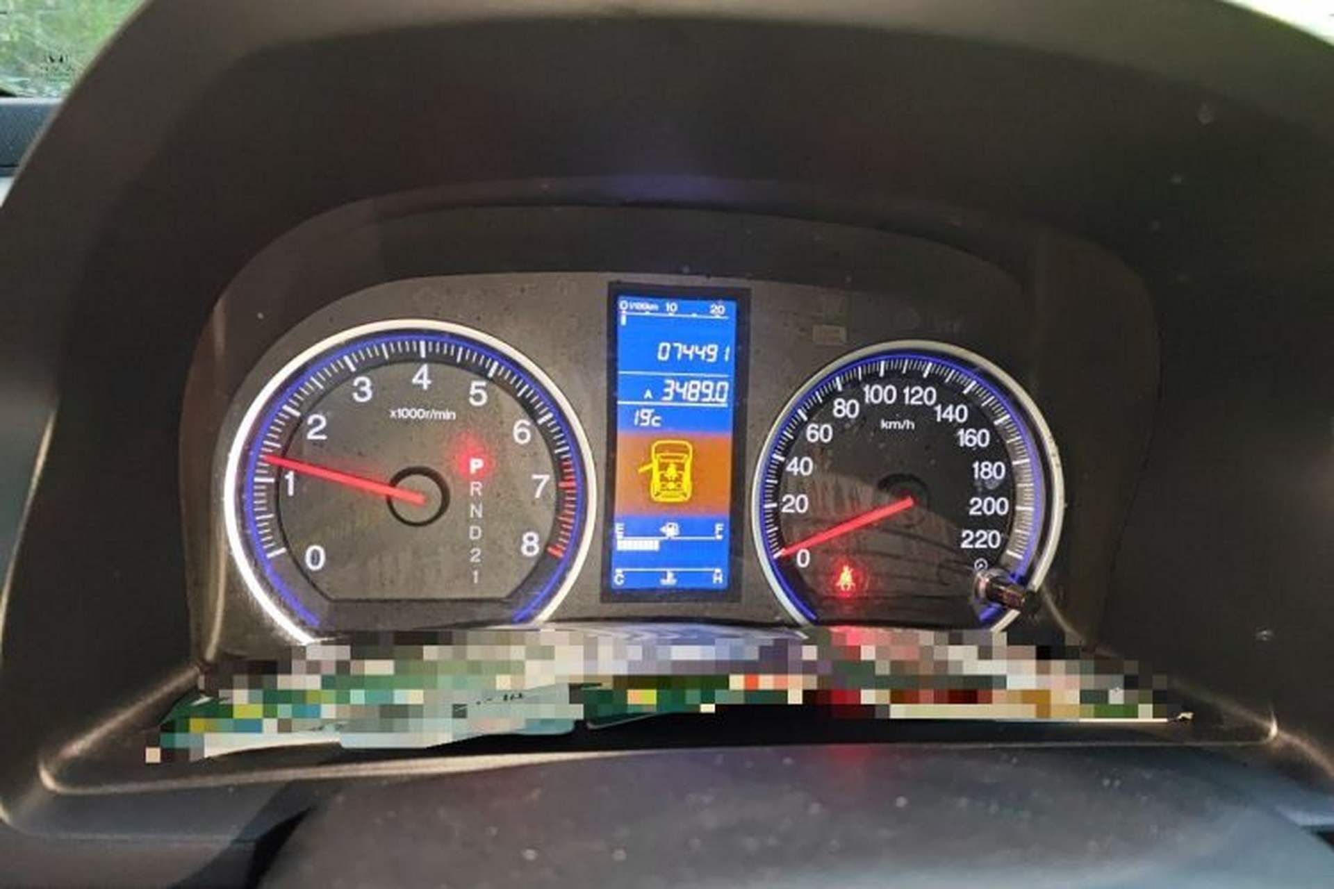 Used Honda CR-V 2010 2.0L automatic two-wheel drive urban version Instrument Cluster