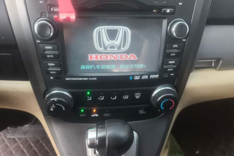 Used Honda CR-V 2010 2.0L Automatic Four-Wheel Drive Classic Edition Audio And AC Panel