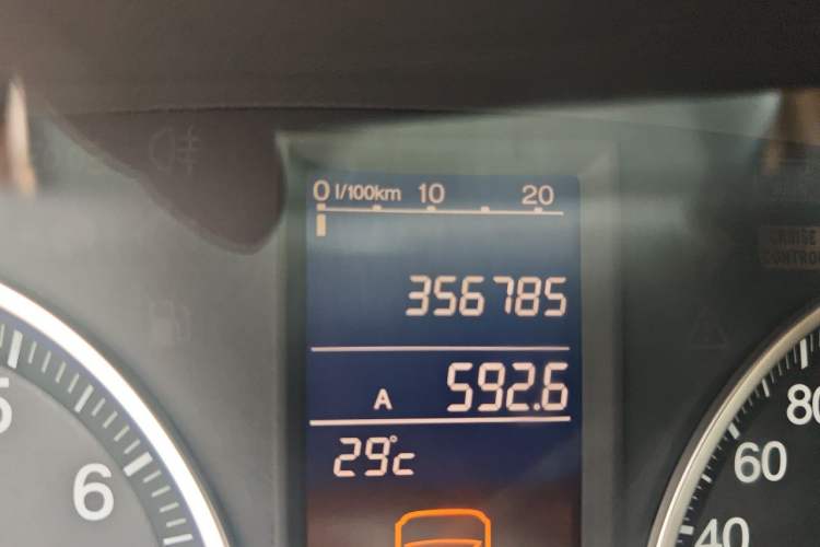 Used Honda CR-V 2010 2.0L Automatic Four-Wheel Drive Classic Edition Odometer Close Up