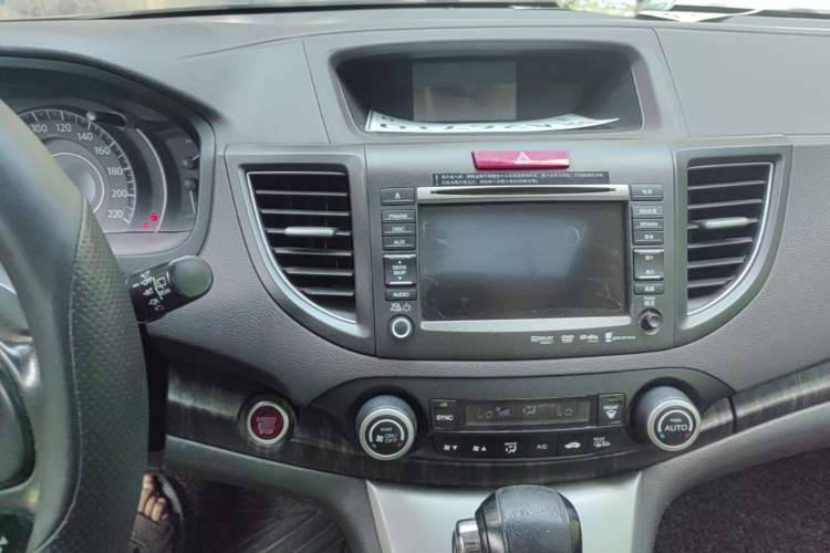Used Honda CR-V 2012 2.4L Four-Wheel Drive Prestige Navigation Edition Audio And AC Panel