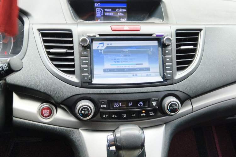 Used Honda CR-V 2012 2.4L four-wheel drive luxury version Audio And AC Panel
