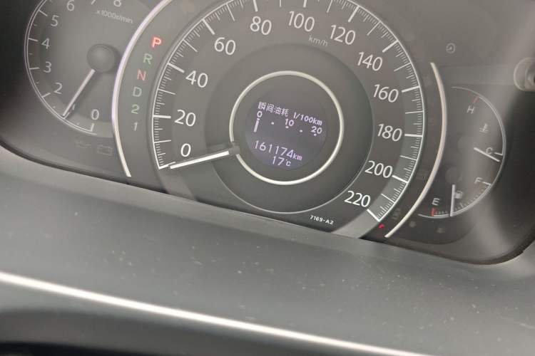 Used Honda CR-V 2012 2.0L Four-wheel Drive Classic Edition Odometer Close Up