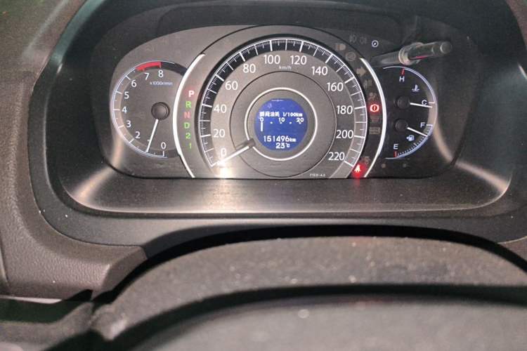 Used Honda CR-V 2012 2.0L Four-wheel Drive Classic Edition Odometer Close Up