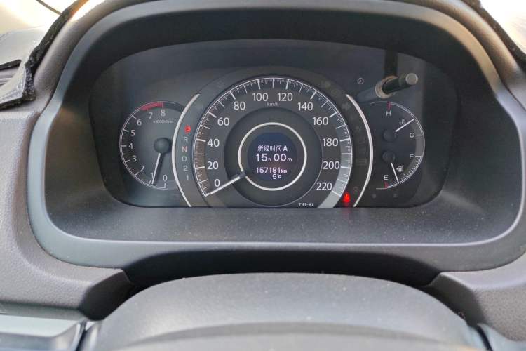 Used Honda CR-V 2012 2.0L Four-wheel Drive Classic Edition Odometer Close Up