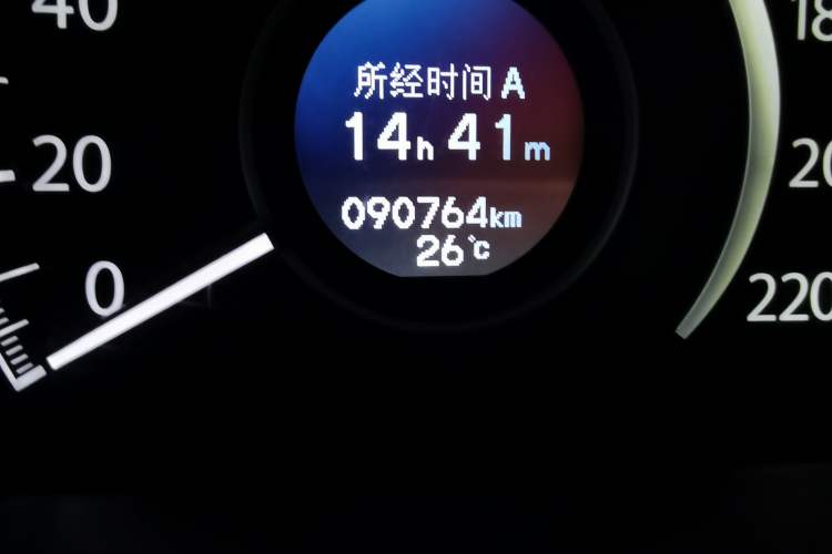 Used Honda CR-V 2012 2.0L Four-wheel Drive Classic Edition Odometer Close Up