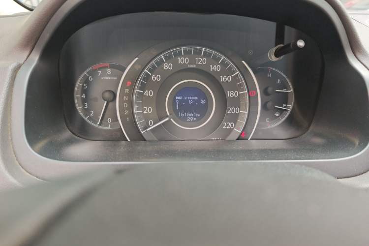 Used Honda CR-V 2012 2.0L Four-wheel Drive Classic Edition Odometer Close Up