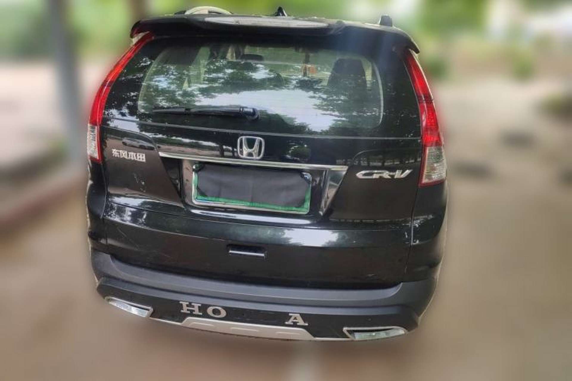 Used Honda CR-V 2012 2.0L two-wheel drive urban version Rear