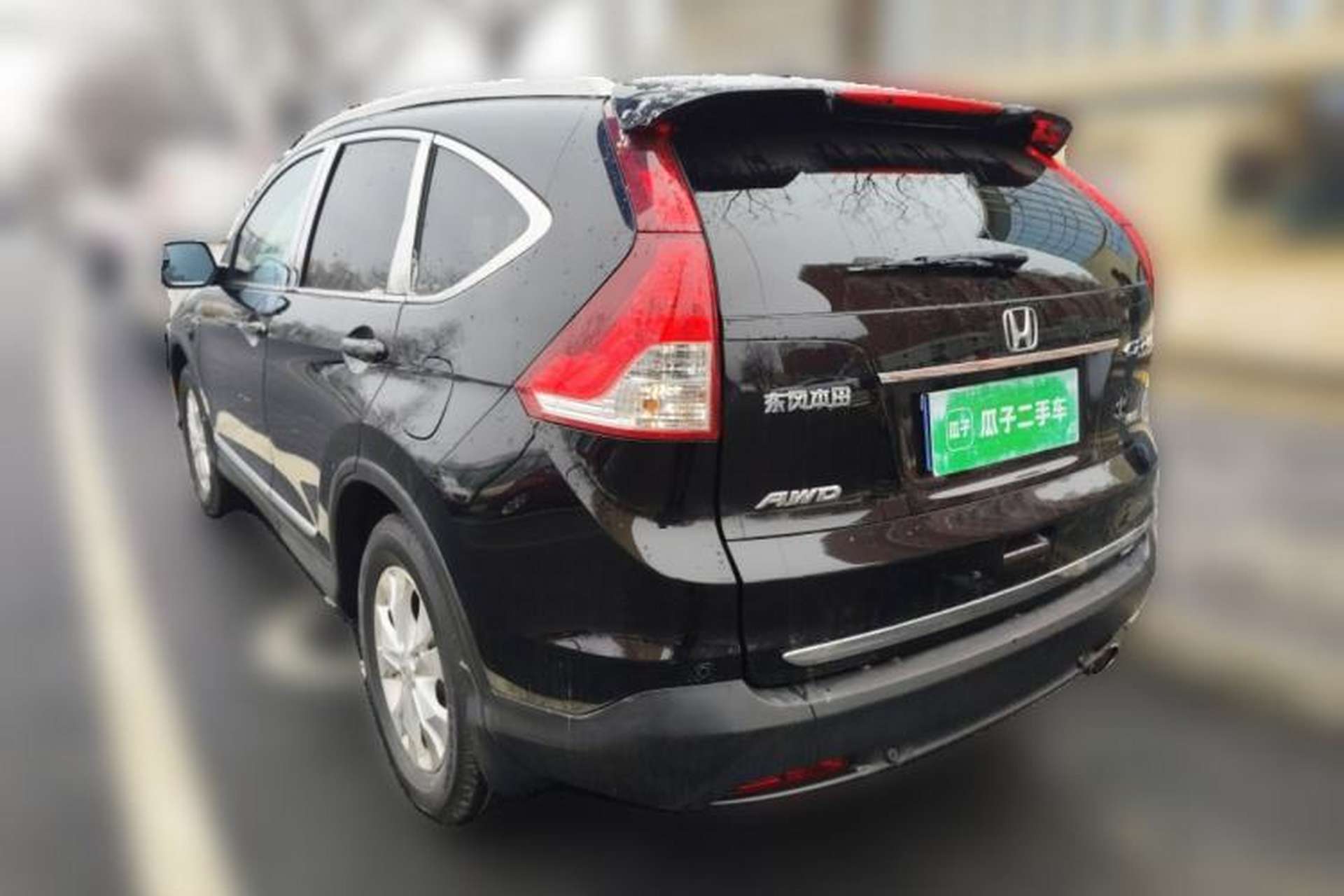 Used Honda CR-V 2012 2.4L four-wheel drive luxury version Rear Left 45 Deg