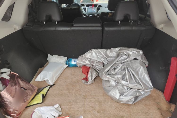 Used Honda CR-V 2012 2.4L four-wheel drive luxury version Trunk