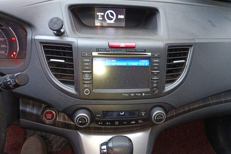 Used Honda CR-V 2012 2.4L Four-Wheel Drive Prestige Navigation Edition Audio And AC Panel