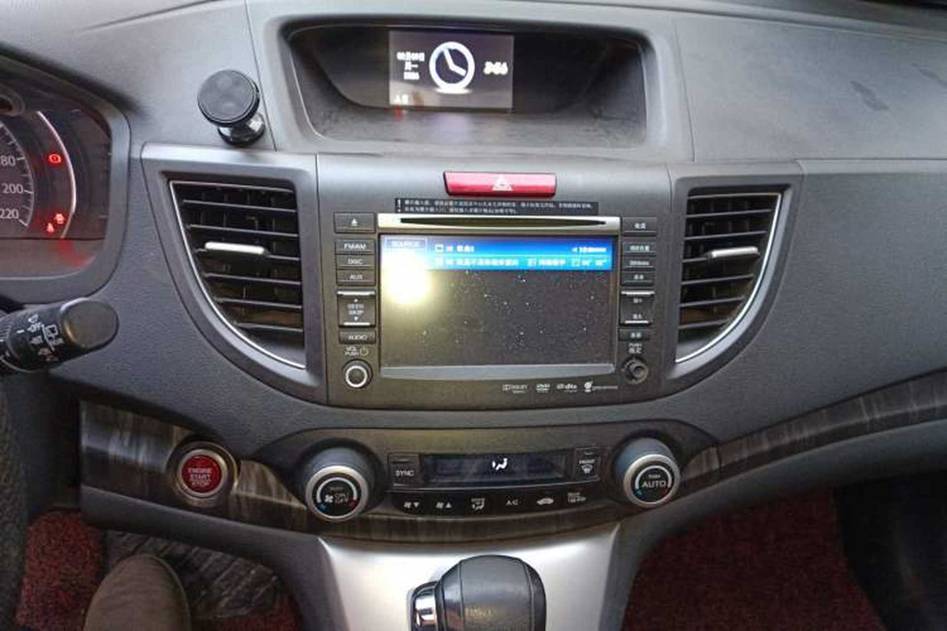Used Honda CR-V 2012 2.4L Four-Wheel Drive Prestige Navigation Edition Audio And AC Panel