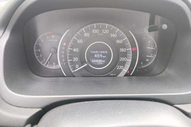 Used Honda CR-V 2012 2.4L Four-wheel Drive Prestige Edition Odometer Close Up