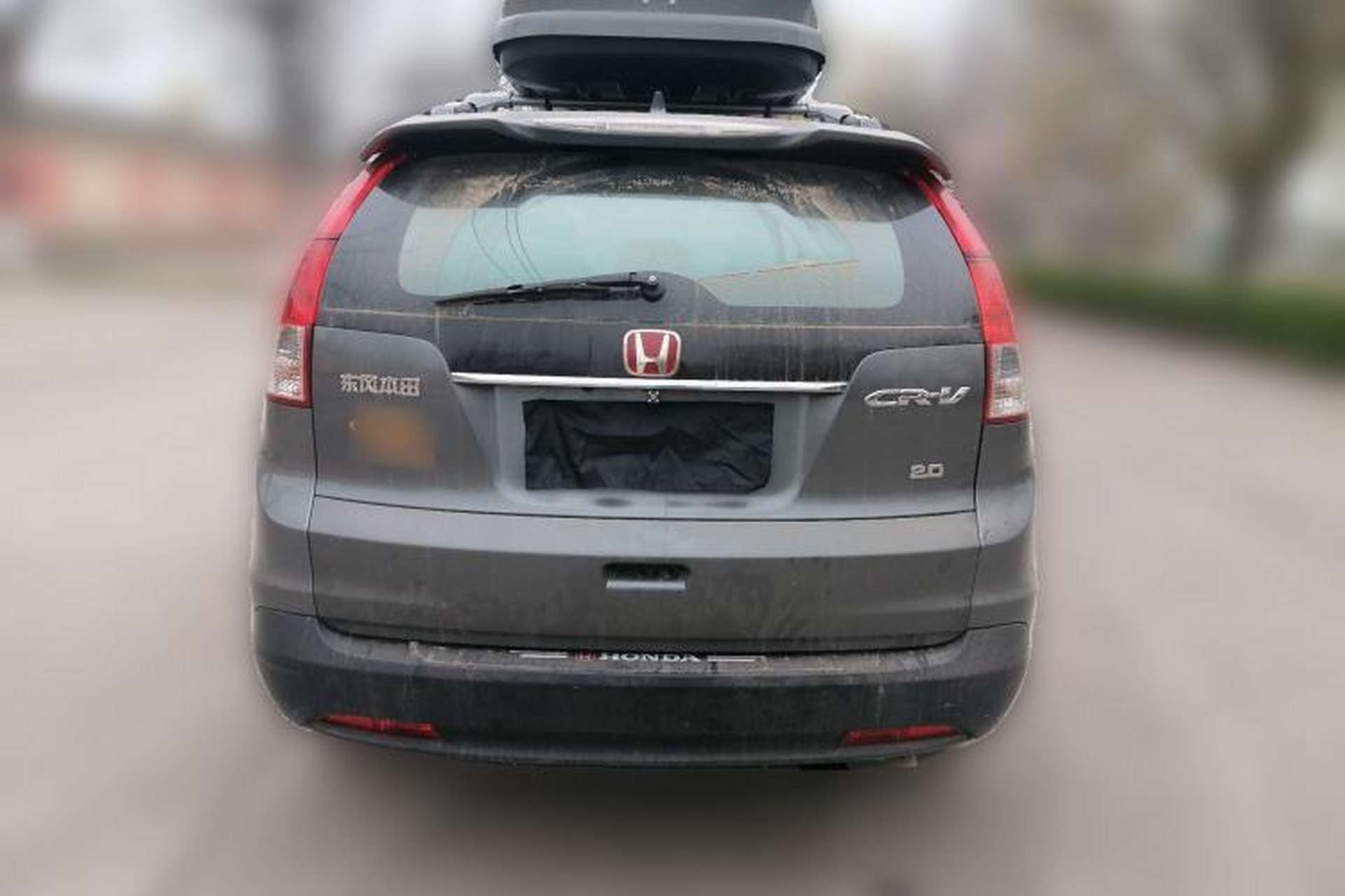 Used Honda CR-V 2012 2.0L two-wheel drive urban version Rear