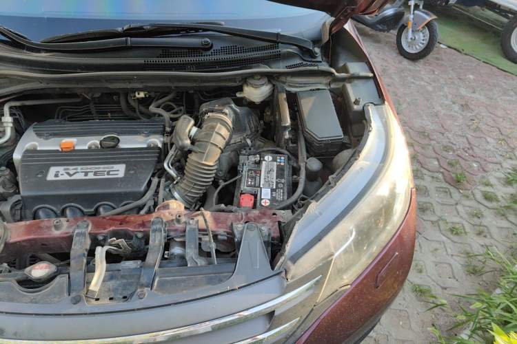Used Honda CR-V 2012 2.4L Four-Wheel Drive Prestige Navigation Edition Engine Bay Left