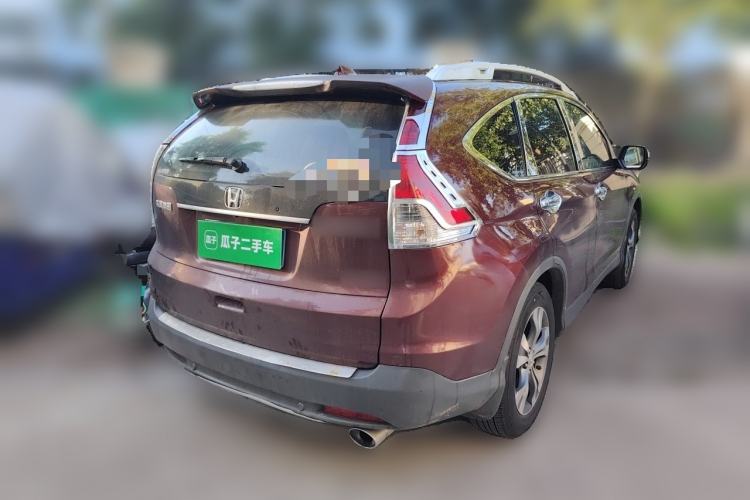 Used Honda CR-V 2012 2.4L Four-Wheel Drive Prestige Navigation Edition Rear Right 45 Deg