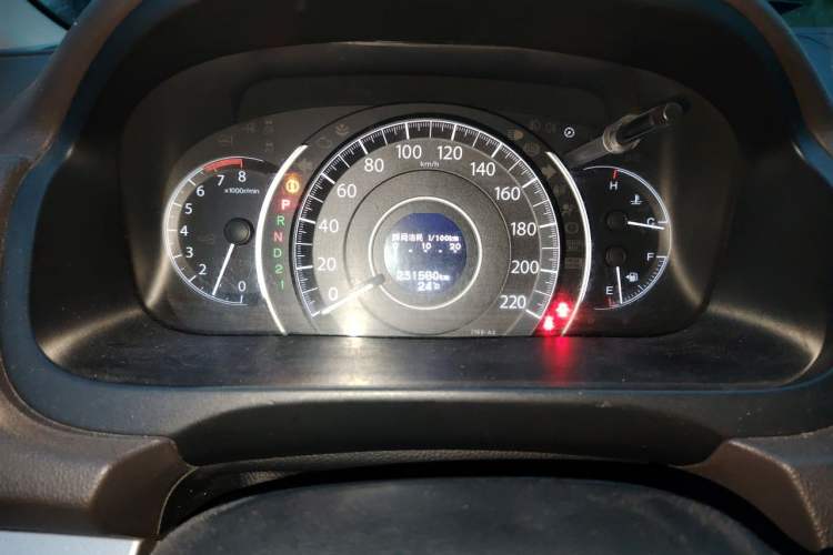 Used Honda CR-V 2012 2.0L Four-wheel Drive Classic Edition Odometer Close Up