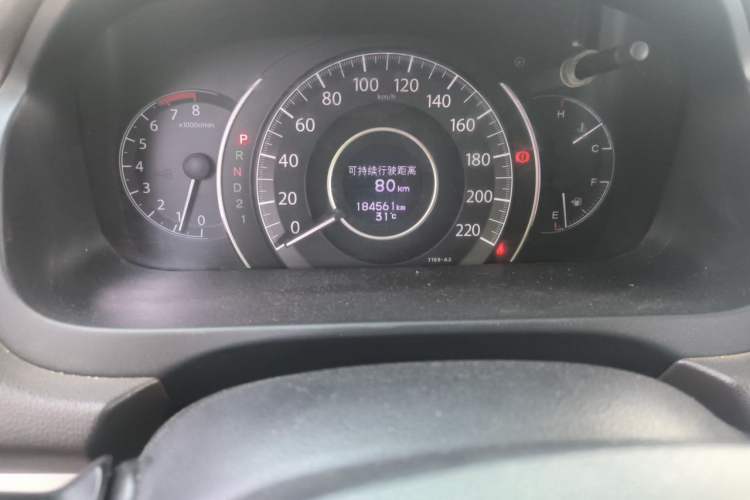Used Honda CR-V 2012 2.0L Four-wheel Drive Classic Edition Odometer Close Up