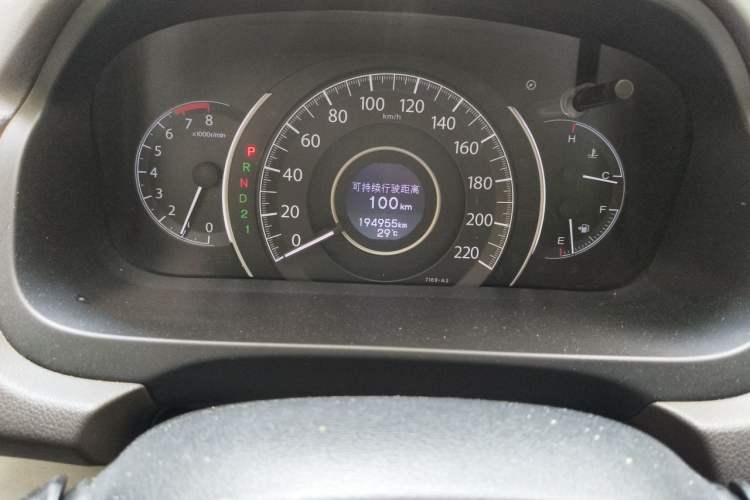Used Honda CR-V 2012 2.0L Four-wheel Drive Classic Edition Odometer Close Up